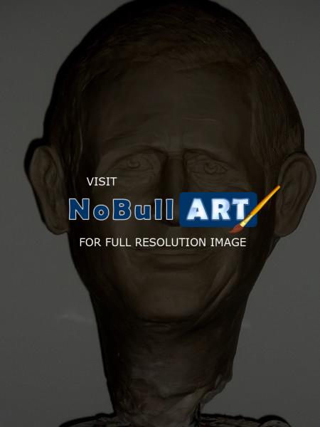 Artist Corner - Commissioned Nearly Completed Sculpt Bust - Bronz