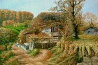 Autumn - 40X60 Paintings - By Luchezar Radov, Realism Painting Artist