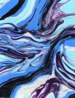 Multiverse Nebula - Acrylic Paintings - By Jason C Hansen, Abstract Painting Artist