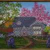 Cozy Country Cottage - Oil Paintings - By Crystal Nicholson, Realism Painting Artist
