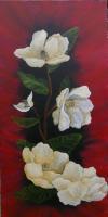 Flowers - Magnificent Magnolias - Oil