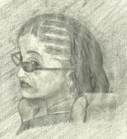 Friend Norma - Pencil Drawings - By Paul Sullivan, Traditional Drawing Artist