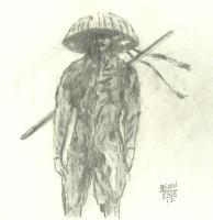 Raiden - Pencil Drawings - By Paul Sullivan, Traditional Drawing Artist