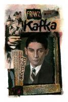 Franz Kafka - Pen And Ink And Watercolor Paintings - By John Dyess, Mixed Media Painting Artist