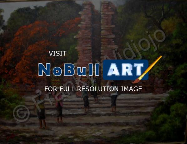 Bali - Bali Pura - Oil On Canvas