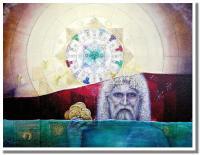 Spiritual Religious - Messiah From The Sea - Oil On Canvas