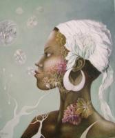 Portraits - Flora Nigra - Oil On Canvas