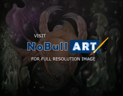 Phantasms - Crab Nebula - Oil On Canvas