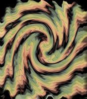 Twirly Gig - Digital Digital - By J Michael Hedgpeth, Abstract Digital Artist