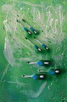 Ocean3 - Acrylic On Canvas Paintings - By Tadeusz IwaÅ„Czuk, Abstract Futurism Painting Artist