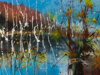 Autumn Flavors - Acrylic On Canvas Paintings - By Tadeusz IwaÅ„Czuk, Abstract Futurism Painting Artist