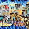 Portogreco - Acrylic On Canvas Paintings - By Giuseppe Ferri, Abstract Painting Artist
