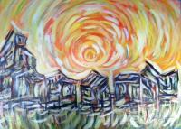Primrose Collection - Ghost Town At High Noon - Acrylic