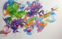 Abstracts - Buttons - Watercolor