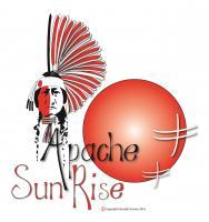 Apache Sunrise - Adobe Illustrator Cs6 Digital - By Kenneth Ruxton, Abstract Digital Drawing Digital Artist