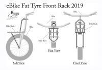 Ebike Fat Tyre Front Rack - Adobe Illustrator Cs6 Digital - By Kenneth Ruxton, Illustration Digital Artist