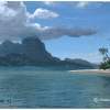 Island Paradise - Acrylic On Illustration Board Paintings - By Harry Walton, Realistic Impressionism Painting Artist