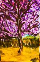 Spring - Watercolors Paintings - By Lu Brown, Freeform Painting Artist