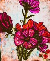 Bright - Watercolors Paintings - By Lu Brown, Freeform Painting Artist