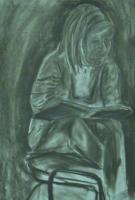 Drawings - 15 Minute Figure Drawing - Charcoal