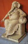 Statue Of Wealth And Prosperity - Cast Stonehand Madehand Painte Sculptures - By Vijender Jain, Handmade Statue Sculpture Artist