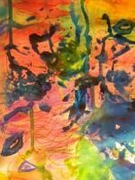 Untitled - Acrylics Paintings - By Nancy Cromie, Abstract Painting Artist