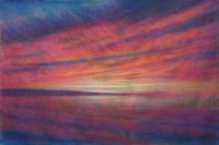 Long Dark Dune - Oil On Canvas Paintings - By Skye Gentle, Landscape Painting Artist