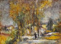 Landscape - Acrilic Paintings - By Maksimiljan Sternad, Impressionism Painting Artist