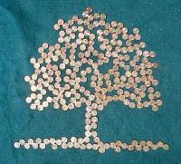 Save Your Pennies Because Mony Doesnt Grow On Trees - Mixed Media Mixed Media - By John Kovacich, Modern Mixed Media Artist