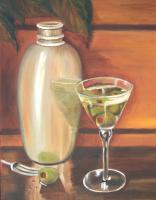 Shaken Not Stirred - Oils On Canvas Paintings - By Susan Dehlinger, Traditional Painting Artist