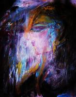 Soundarya- The Beauty Series - Contemplation - Acrylic On Canvas