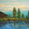 Swamp - Oil On Canvas Paintings - By Daniel Goojvin, Oil Painting Painting Artist