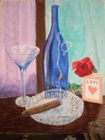 Romance - Acrylics Paintings - By Ron Castle, Realisum Painting Artist