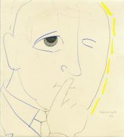 Portraits - Christian Dior - Pencil Pastel  Paper