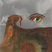Deadly Silence - Resin On Canvas Mixed Media - By Daniel Nolan, Abstract Mixed Media Artist