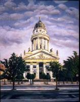 Real And Surreal World - Franzsischer Dom French Cathedral - Oil