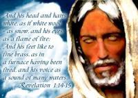 Jesus - Yeshua - Jesus - Revelation 1 14-15 - Adobe Photoshop