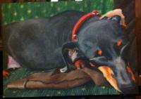 My Girl - Acrylic Paintings - By Erin Altenburg, Animals Painting Artist