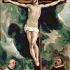 Cristo En La Cruz - Oleo Paintings - By Pamela Long, Tenebrismo Painting Artist