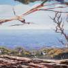 Over The Mountain - Acrylic Paintings - By Len Hend, Landscape Painting Artist