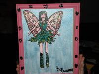Lady Fairy - Acrylic Paintings - By Lois Cannon, Realism Painting Artist