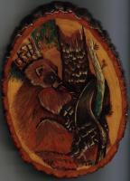 Pine-Coon - Wood Burning Other - By Daren Tanner, Wood Burning Other Artist