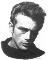 James Dean - Pencil Drawings - By Steve Madonna, Photo Realistic Drawing Artist