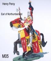 Henry Percy  Earl Of Northumberland 1415 - Painted White Metal Sculptures - By James Bryan, Figures Sculpture Artist