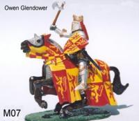 Collectors Toy Soldiers - Owen Glendower - Painted White Metal