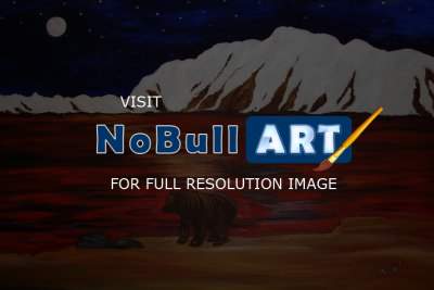 Nini Arts Studio - Mountain View - Acrylic