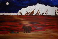 Mountain View - Acrylic Paintings - By Carol Plattner, Realism Painting Artist