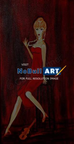 Nini Arts Studio - Violet - Acrylic