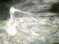 Light Of Hope - Acrylic Paintings - By Joe Scotland, Impreesion Painting Artist