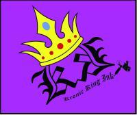 King Ink Tatto Parlor Logo - Photoshop Mixed Media - By Skyler Kerr, By Me Mixed Media Artist